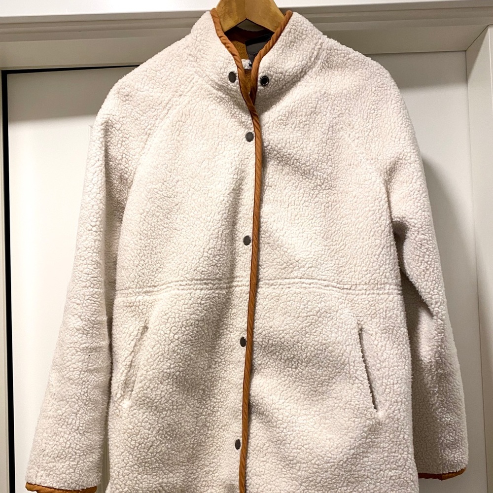 White Sherpa Jacket